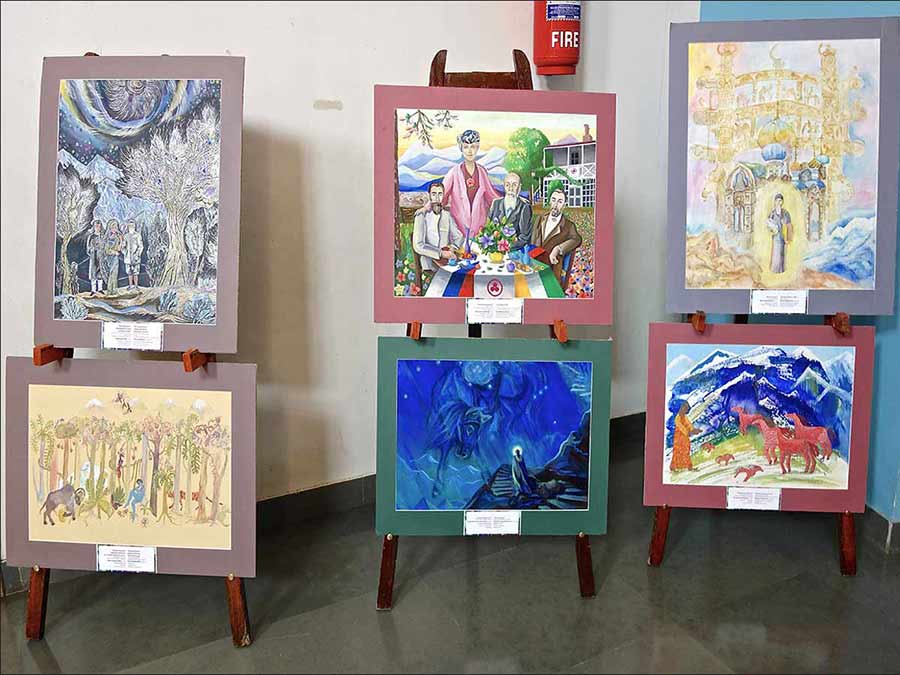 Exhibition of Paintings by Russian Children