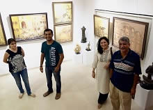 Guests at Indiaart Gallery