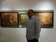 Guests at Indiaart Gallery