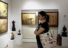 Guests at Indiaart Gallery