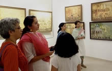 Guests at Indiaart Gallery