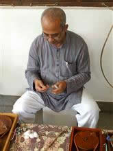 Picture from Hand Spinning Demonstration at Indiaart Gallery - 6