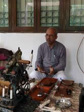 Picture from Hand Spinning Demonstration at Indiaart Gallery - 1