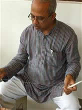 Picture from Hand Spinning Demonstration at Indiaart Gallery - 4