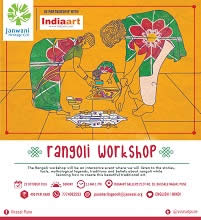 Rangoli workshop  at Indiaart Gallery 