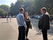 Members of Russian Delegation at Agakhan Palace, Pune - 1