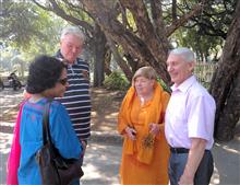 Members of Russian Delegation at Agakhan Palace, Pune - 2