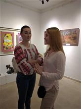 Memers of Russian Dance group Barynya at Indiaart Gallery