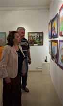 Russian delegation at Indiaart Gallery - 4