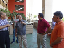 Tea break during Photography Workshop by Ashok Dilwali presented by Indiaart Gallery - 2