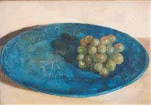 Harmony in Blue Painting by Abalal Rahiman