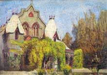 Town Hall, Kolhapur Painting by Abalal Rahiman