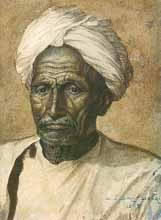 Black Beauty, Figurative Painting by Dattoba Dalvi, Watercolour on paper, 9 X 6 inches