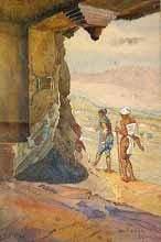 Landscape I, Painting by Dattoba Dalvi, Watercolour on Paper, 12.5 X 9 inches