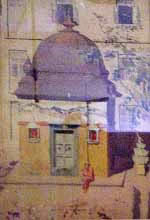 Landscape III, Painting by Dattoba Dalvi, Watercolour on Paper, 12.5 X 8.5 inches