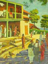 Landscape IV, Painting by Dattoba Dalvi, Watercolour on Paper, 6 X 8.5 inches