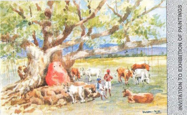 Solo Exhibition of Paintings at Kala Academi Art Gallery, Mumbai - October 2007