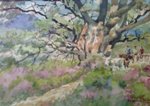 Banyan Tree, Landscape Painting by M. K. Kelkar, Watercolour on Paper, 13 X 20