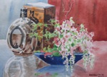 Still Life, Still Life Painting by M. K. Kelkar, Watercolour on Paper
