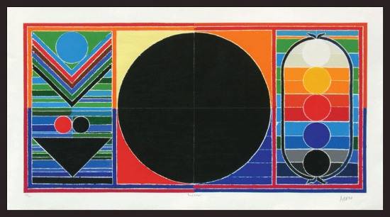 Limited Edition Print by S H Raza - Panchtatva