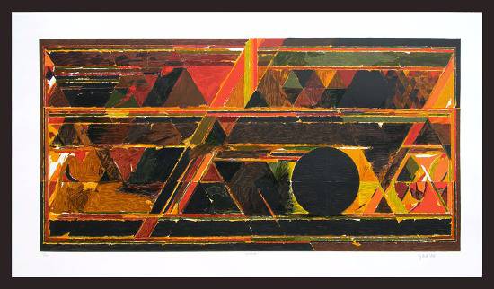 Limited Edition Print by S H Raza - Satpura