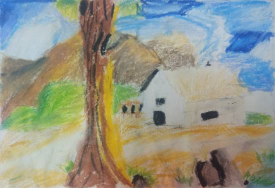 Painting by Krutika Laxman Bhatadye - Nature