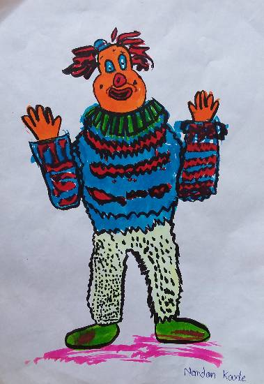 Painting by Nandan Sachin Karle - Joker