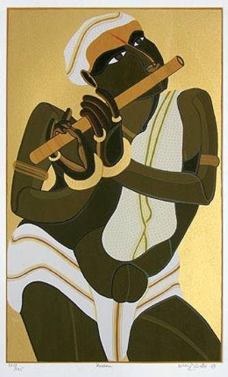 Paintings by Thota Vaikuntam - Krishna