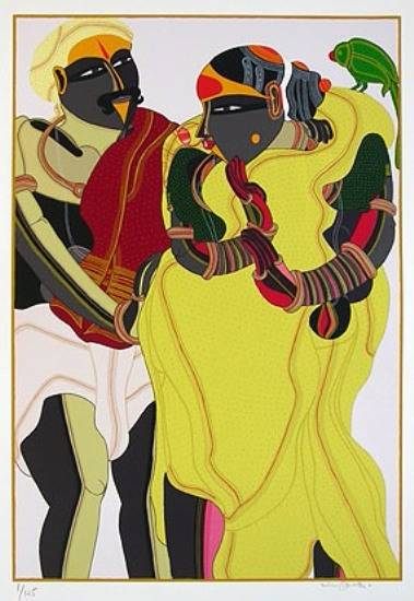 Limited Edition Print by Thota Vaikuntam - Untitled II