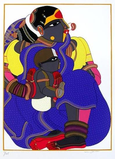 Limited Edition Print by Thota Vaikuntam - Untitled IX