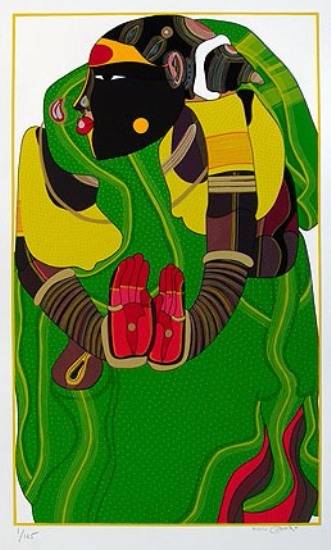 Limited Edition Print by Thota Vaikuntam - Untitled VI