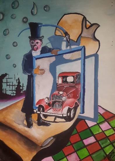 Painting by Akshita Chhabra - Magician