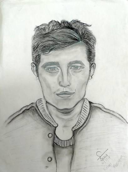 Pencil Sketch of Robert Pattinson  DesiPainterscom