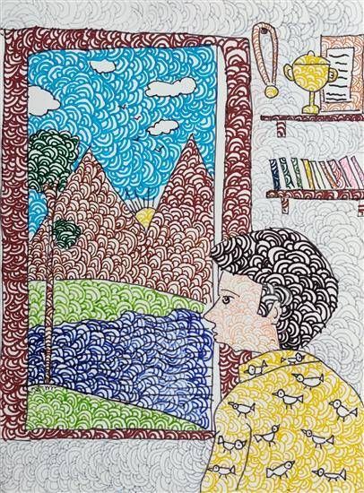 Painting by Advay Manish Gupta - Nature