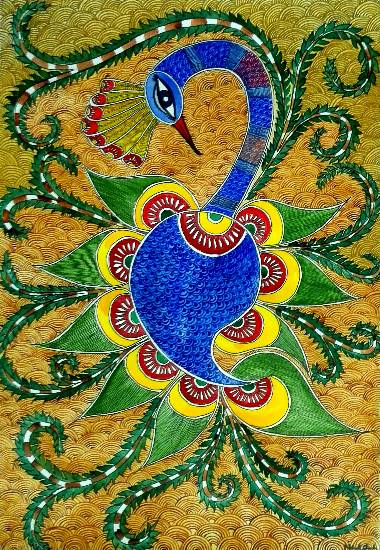 Painting by Nehal Shah - The Krishna