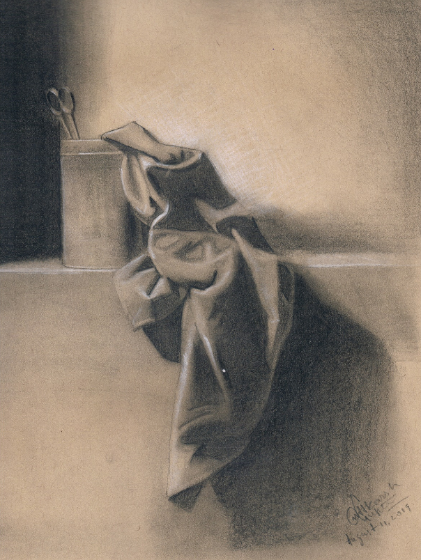 Painting by Uttkarsh Gupta - Cloth