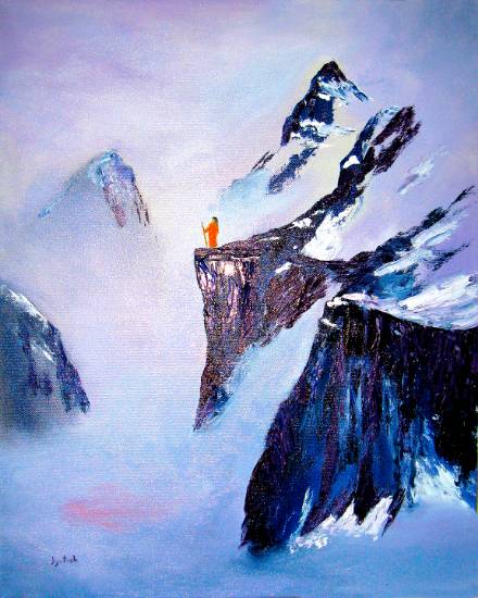 Painting by Nayaswami Jyotish - Vastness