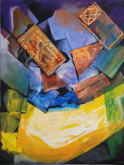 Painting by Satish Pimple - Heritage