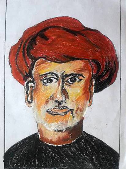 Painting by Pradnya Pratapsinh Sarnikar - Mahatma Jyotiba Phule