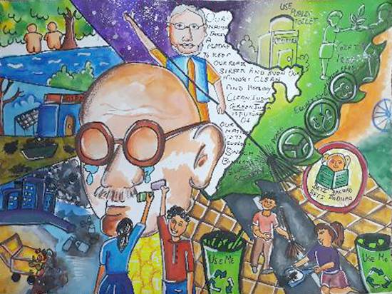 Painting by Kanissha Srivastava - Swatch bharat...mera adhikar..mera kartavya