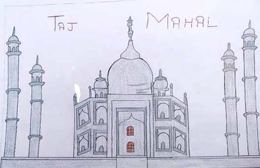 Paintings by Prerna Tyagi - Taj Mahal