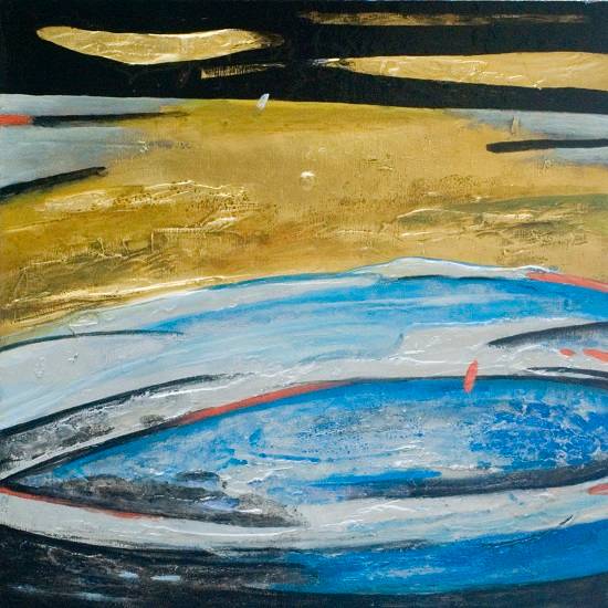 Painting by Ami Patel - New Rise