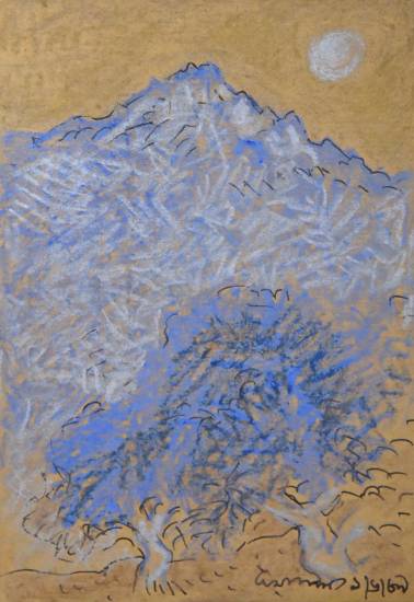 Painting by Ramananda Bandyopadhyay - Untitled - 4