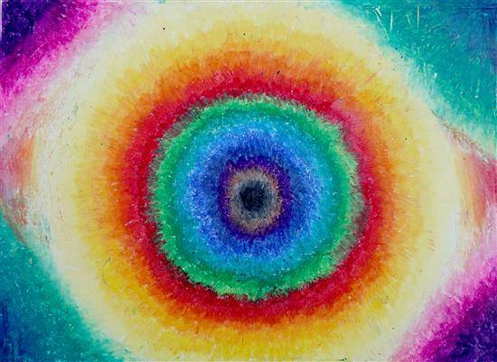 Painting by Devangi Chaudhuri - Whirlpool