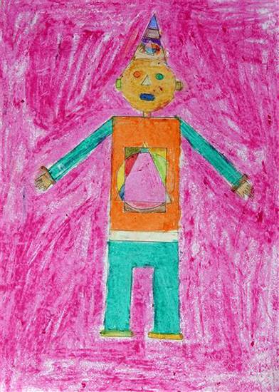 Painting by Jagdish Krushna Lahare - Joker