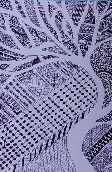 Painting by Priyanka Ambunath Govind - Warli Art