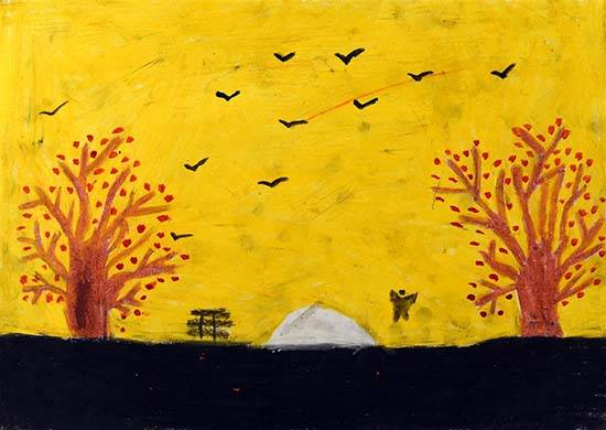 Painting by Pradum Anil Umbarkar - Nature