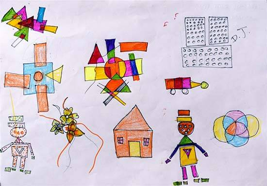 Painting by Chandu Raman Rinjad - Object drawing