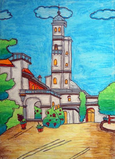 Painting by Siddharth Vikrant Karambelkar - House Inside