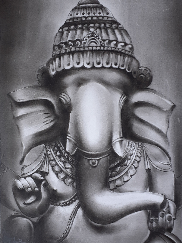 Artwork by Amit Banerjee - Ganesha 1
